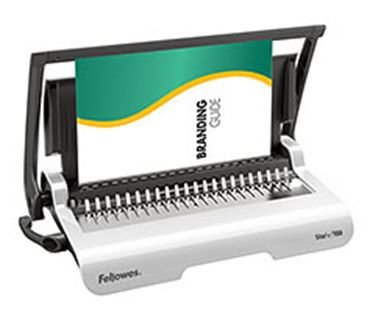 Переплетчик Fellowes Star+ (FS-56275) A4/перф.15л.сшив/макс.150л./пластик.пруж. (6-19мм)