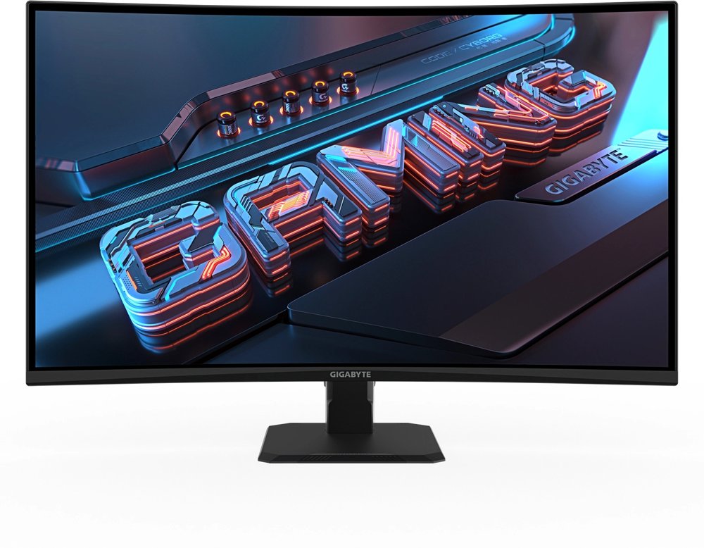 Монитор Gigabyte 31.5" GS32QCA черный VA LED 16:9 HDMI матовая 3500:1 250cd 178гр/178гр 2560x1440 180Hz DP QHD 5.86кг