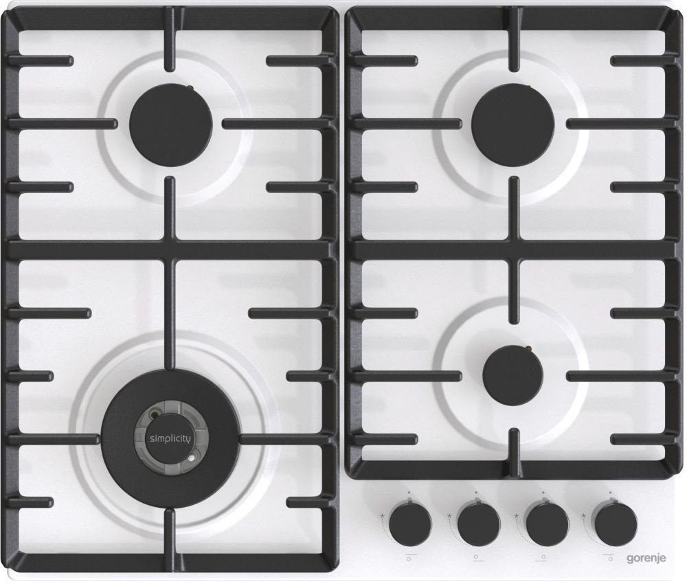 Газовая варочная поверхность Gorenje GW642SYW белый