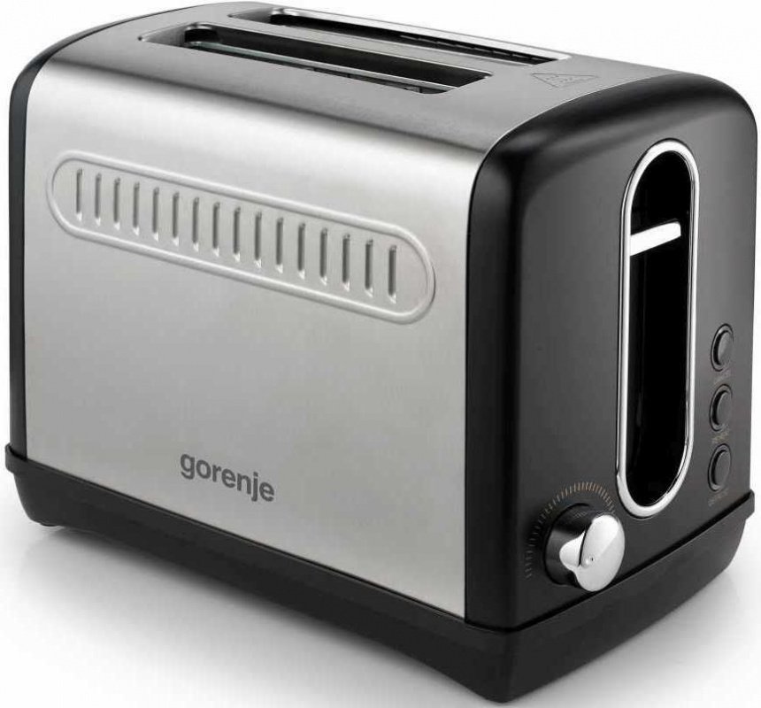 Тостер Gorenje T1100CLBK 860Вт черный
