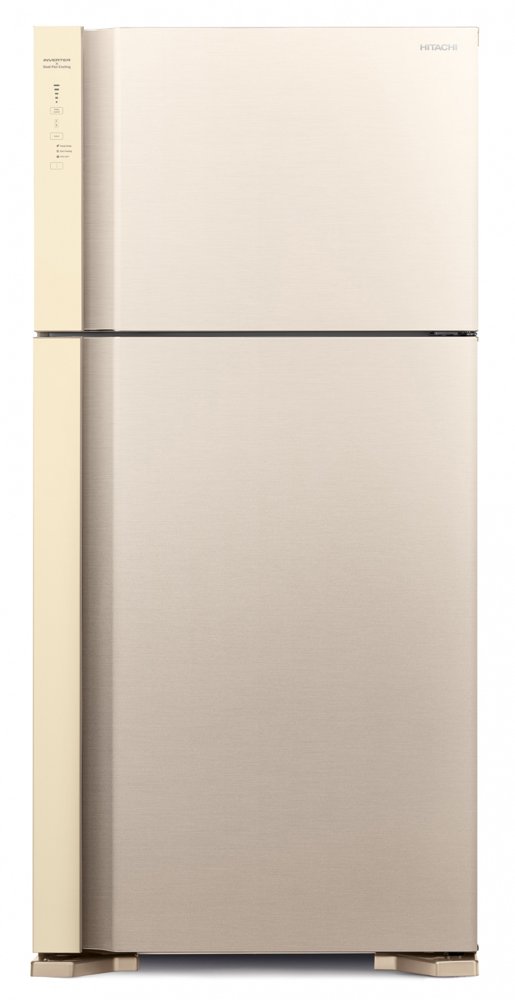 Холодильник Hitachi R-V660PUC7-1 BEG 2-хкамерн. бежевый глянц. инвертер