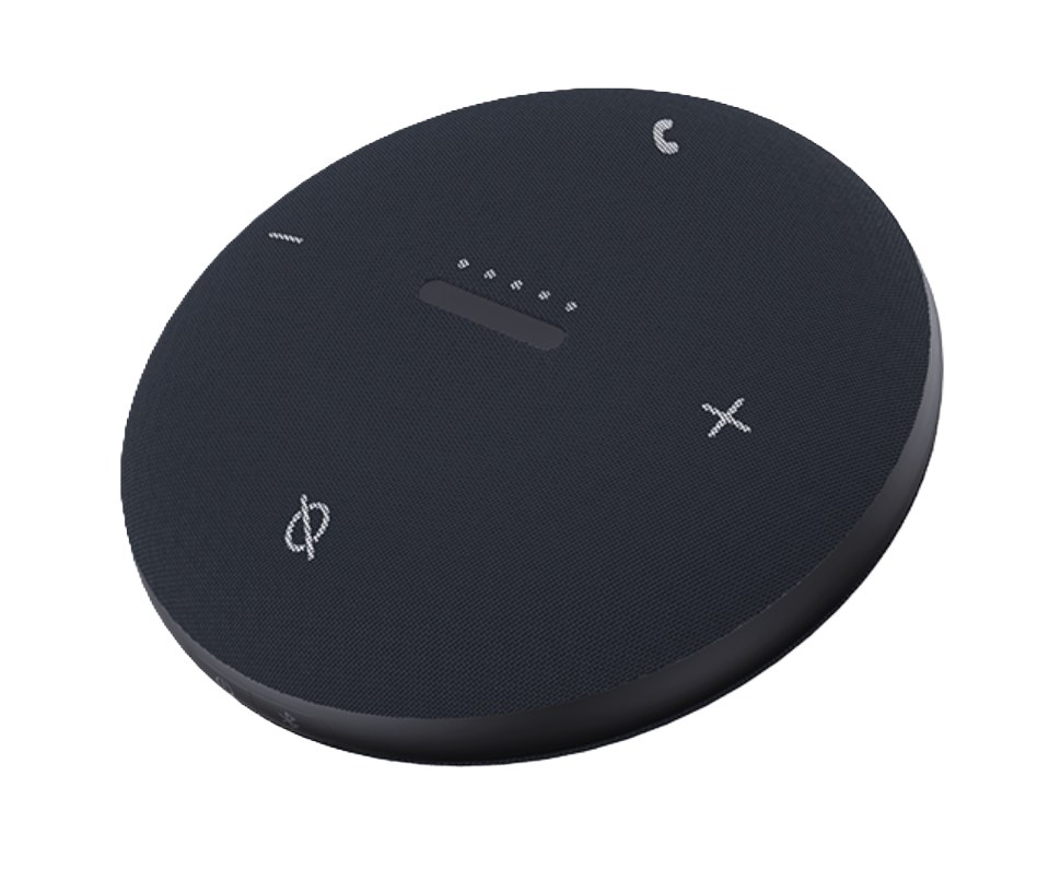HTI-OM450 Спикерфон Hitrolink (Захват звука 360°, радиус захвата 5 м; 8 часов автономной работы; USB, Bluetooth, NFC)