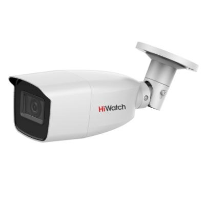 2Мп уличная HD-TVI камера HiWatch DS-T206(B) (2.8-12.0mm) с варио объективом и EXIR-подсветкой 40м