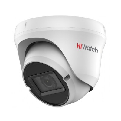 2Мп купольная HD-TVI камера HiWatch DS-T209(C) с варио объективом и EXIR-подсветкой 40м