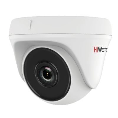 2Мп купольная HD-TVI камера HiWatch DS-T233 (2.8 mm) с EXIR-подсветкой до 40м