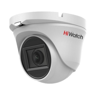 2Мп купольная HD-TVI камера с EXIR-подсветкой до 20м HiWatch DS-T283(B) (2.8mm)