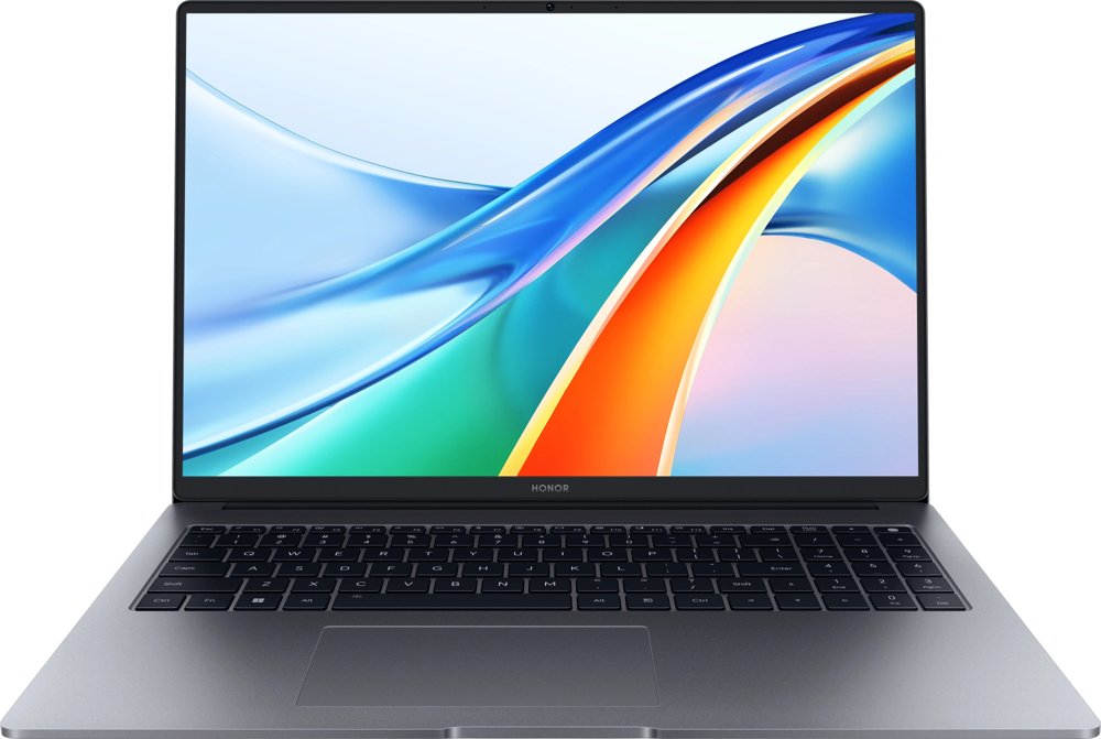 Ноутбук Honor MagicBook X16 Plus 2024 BRI-721 Ryzen 7 8845HS 32Gb SSD1Tb AMD Radeon 780M 16" IPS WQXGA (2560x1600) Windows 11 Home grey space WiFi BT Cam (5301AJPH)