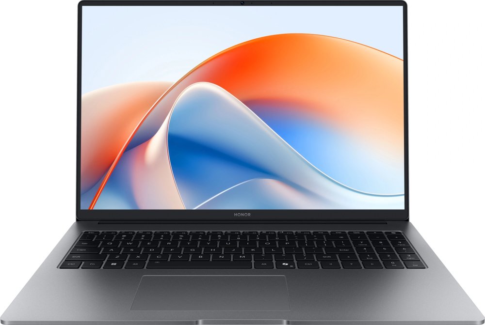Ноутбук Honor MagicBook X16 Plus 2025 BornB-5651F Core 5 220H 16Gb SSD512Gb Intel Iris Xe graphics 16" IPS FHD+ (1920x1200) Windows 11 Home grey space WiFi BT Cam (5301ALVX)