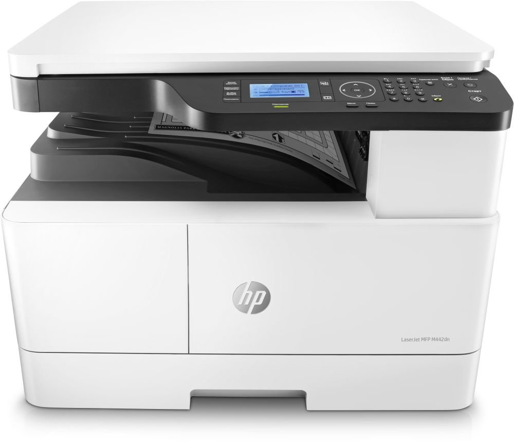 МФУ лазерный HP LaserJet Pro M442dn (8AF71A) A3 Duplex Net белый