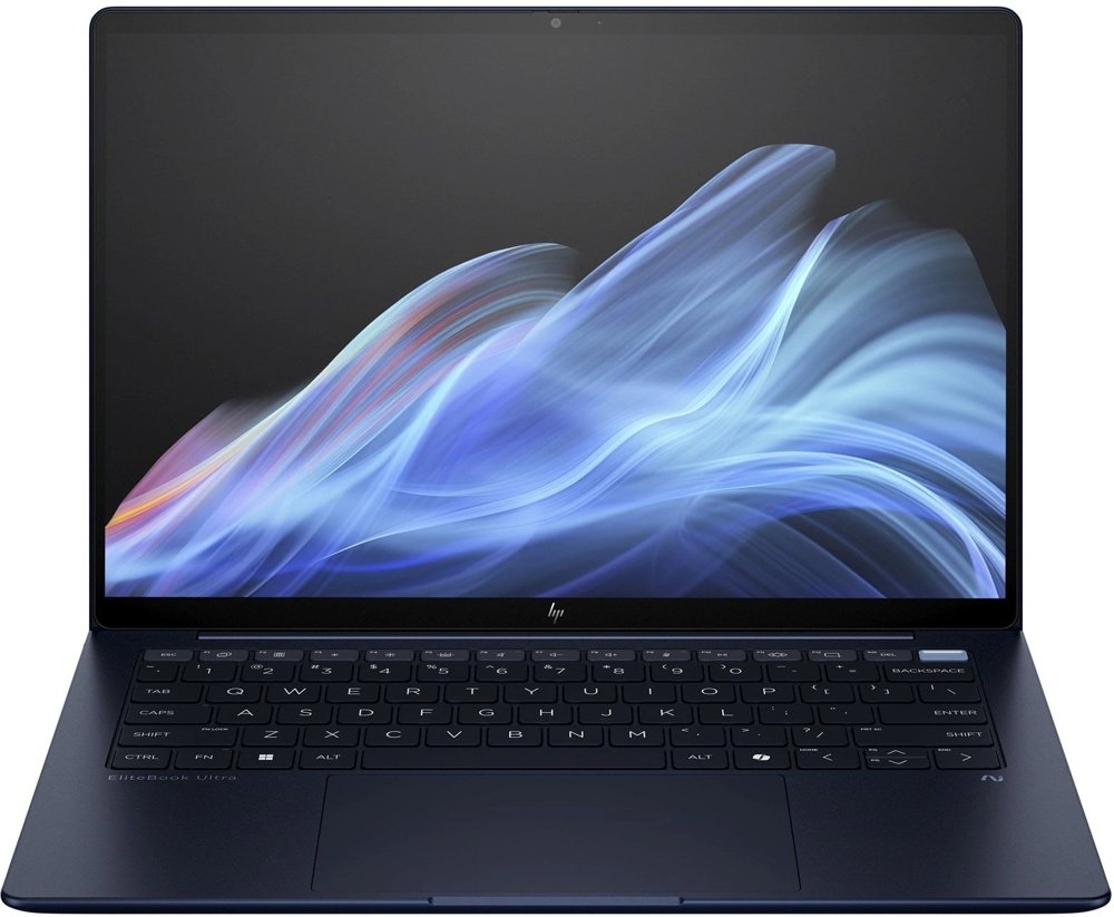 Ноутбук HP EliteBook Ultra G1i Core Ultra 7 258V 32Gb SSD1Tb Intel Arc 140V 14" OLED Touch WUXGA (2880x1800) Windows 11 Pro 64 dk.blue WiFi BT Cam (B66W6AT)