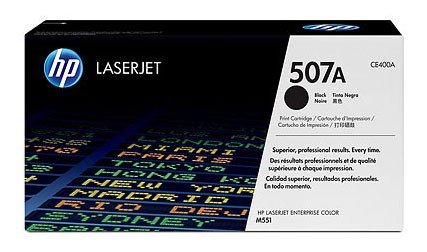 Картридж лазерный HP 507A CE400A черный бар.в компл. (5000стр.) для HP CLJ M551