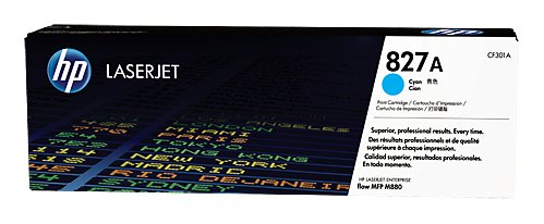 Картридж лазерный HP 827A CF301A голубой для HP CLJ Ent M880
