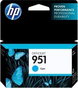 Картридж струйный HP 951 CN050AE голубой (700стр.) для HP OJ Pro 8610/8620 без чипа