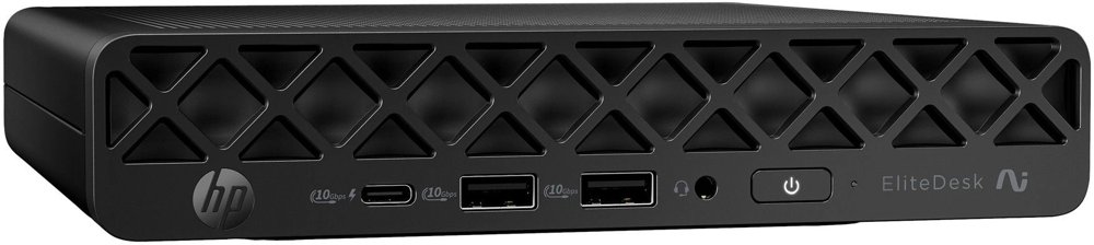 Неттоп HP Elite 8 G1a Mini Ryzen 5 220 (3.2) 16Gb SSD512Gb Radeon 740M Windows 11 Pro GbitEth WiFi BT 90W kb мышь клавиатура черный (CP3M1AT)