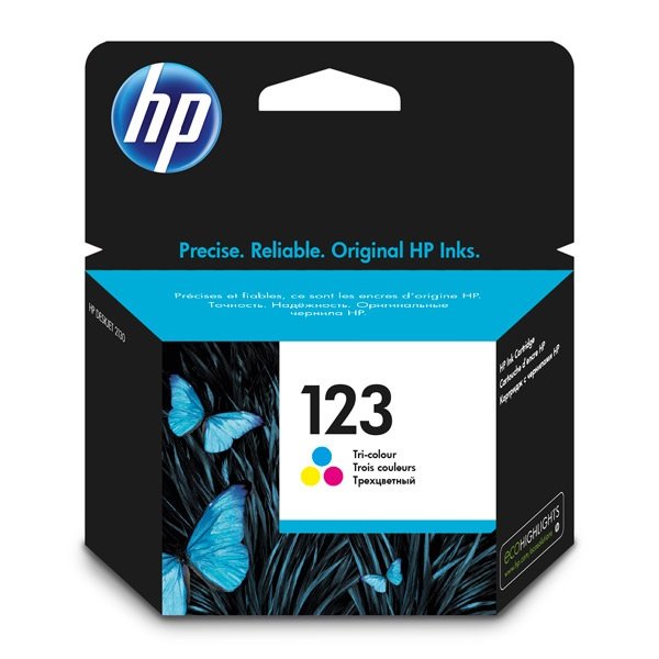 Картридж струйный HP 123 F6V16AE многоцветный печ.гол.в компл. (100стр.) для HP DJ 2130/2620/2630/2632