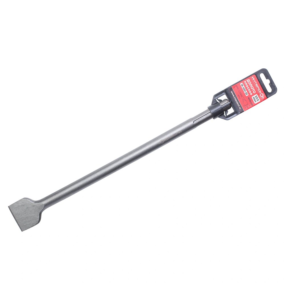 Долото плоское SDS-Max 18X400x50 ИНТЕРСКОЛ