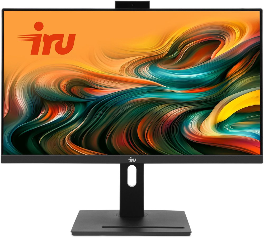Моноблок IRU 23IM 23.8" Full HD i3 1215U (1.2) 8Gb SSD256Gb UHDG Windows 11 Pro GbitEth WiFi BT 90W Cam черный 1920x1080