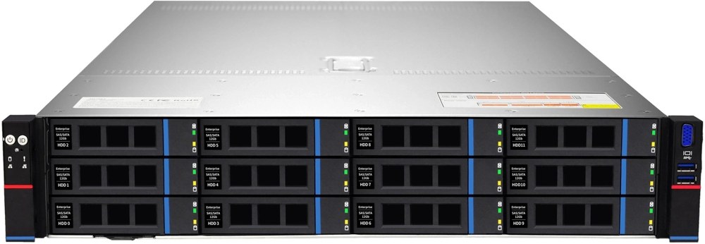 Сервер IRU Rock g2212ig4 2x4410T 4x32Gb 9460-8i AST2600 2xGigEth 2x1600W w/o OS (2154073)