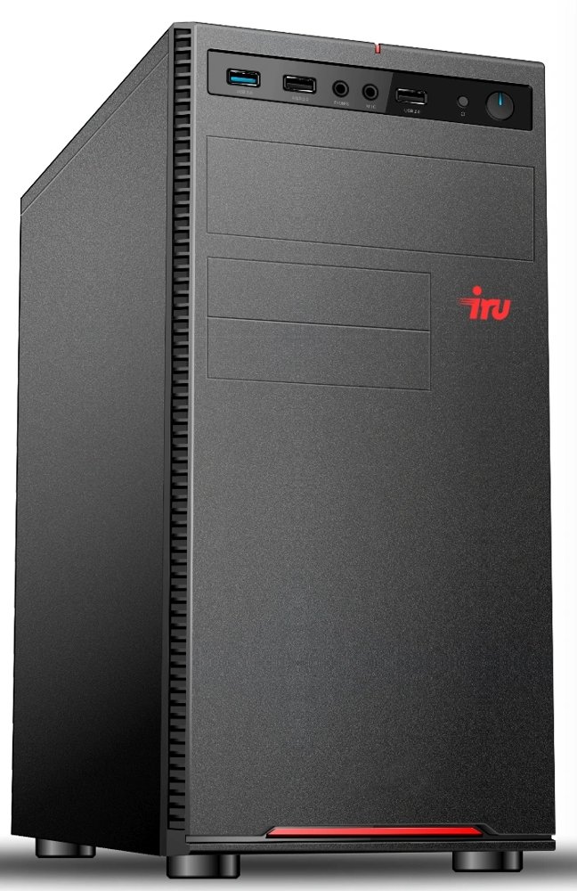 ПК IRU Planio 310H6SE MT i3 12100F (3.3) 8Gb SSD256Gb GT610 2Gb без ОС GbitEth 450W черный (RUS) (2187985)