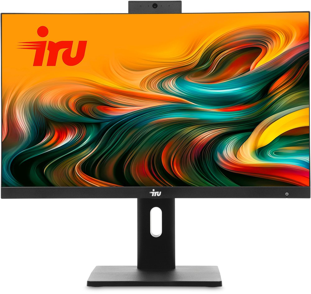 Моноблок IRU Tactio 23IP 23.8" Full HD i7 14700 (2.1) 32Gb SSD1Tb UHDG 770 Windows 11 Pro 64 WiFi BT 120W Cam черный 1920x1080 (RUS)