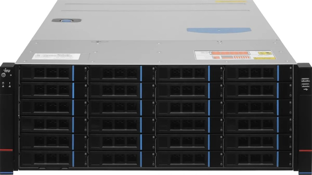 Сервер IRU Rock s4124ig3 1x4310 2x32Gb 9361-8I AST2600 2xGigEth 2x1600W w/o OS (2194051)