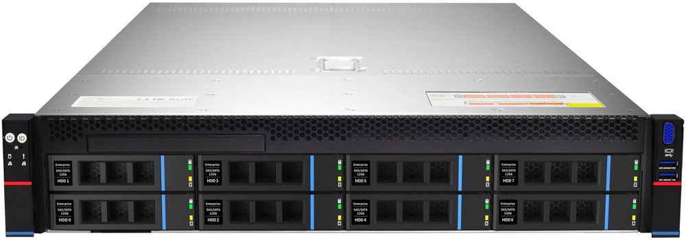 Сервер IRU Rock g2208p 2x6348 2x64Gb 2x480Gb SSD SATA С621 AST2500 2xSFP28 2x1300W w/o OS (2194627)