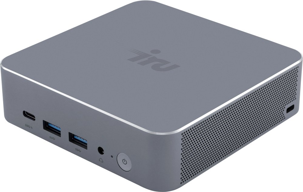 Неттоп IRU Tactio 515 i5 12450H (2) 16Gb SSD512Gb Iris Xe без ОС 2xGbitEth WiFi BT 100W серый (RUS) (2195519)