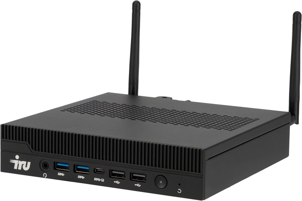 Неттоп IRU Tactio 310H6ITF i5 14400 (2.5) 16Gb SSD512Gb UHDG 730 без ОС GbitEth WiFi BT 120W черный (RUS) (2198928)