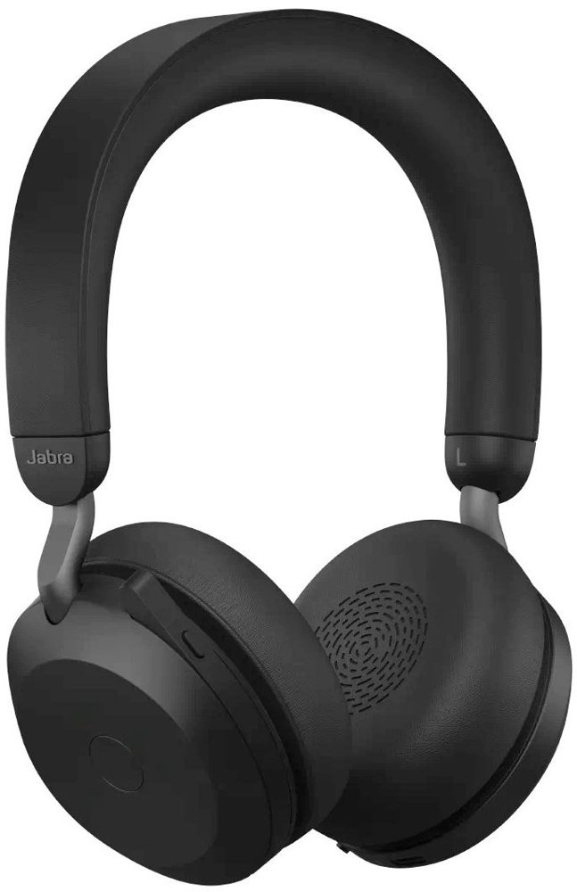 Наушники с микрофоном Jabra Evolve2 75, Link380a MS Stereo Black черный накладные BT/Radio оголовье (27599-999-999)