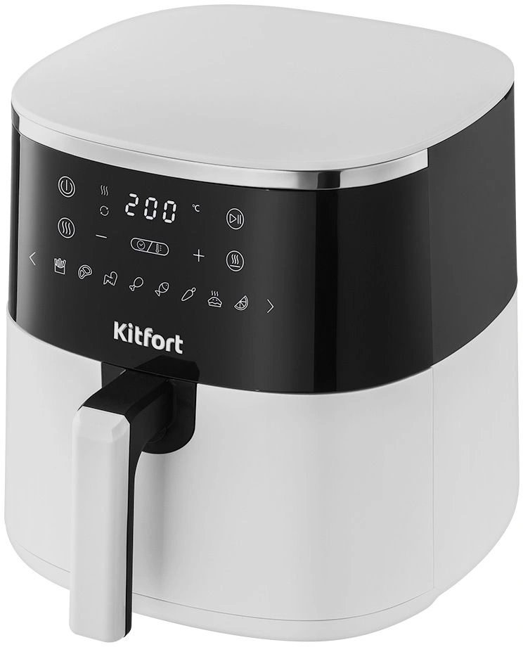 Аэрогриль Kitfort КТ-8157 4.2л 1500Вт белый/черный