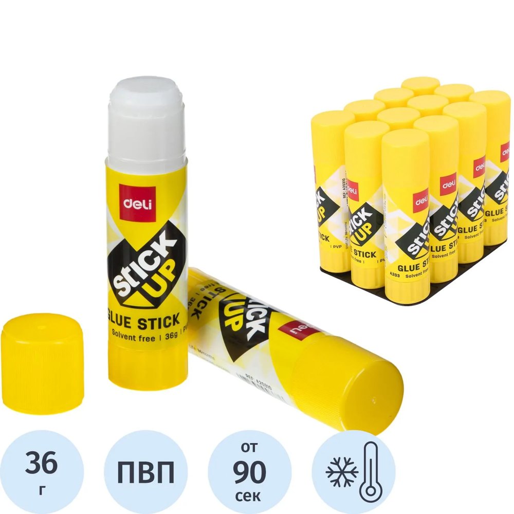 Клей-карандаш Deli Stick Up 36 г