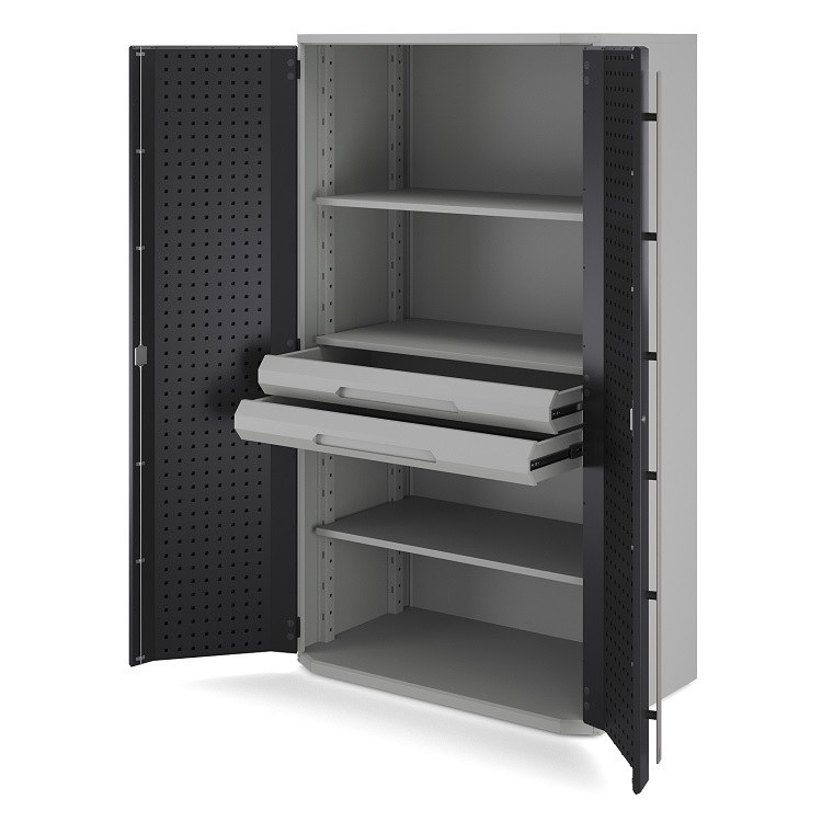 Шкаф металлический 2х дверный Kobor Expert MC/2-100/60 3S.20B