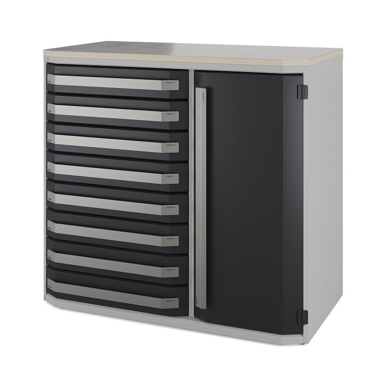 Тумба инструментальная Kobor Expert MTZ/4-90/64 2S.80B