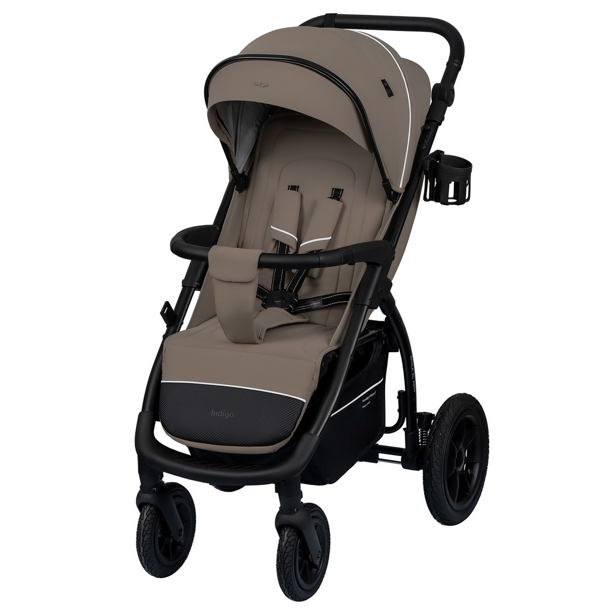 Коляска прогулочная Indigo EPICA XL AIR+ с сумкой
