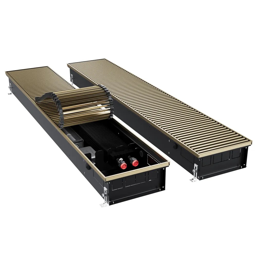 Конвектор внутрипольный Royal Thermo ATRIUM TURBO-110/250/1900-DG-U-AU