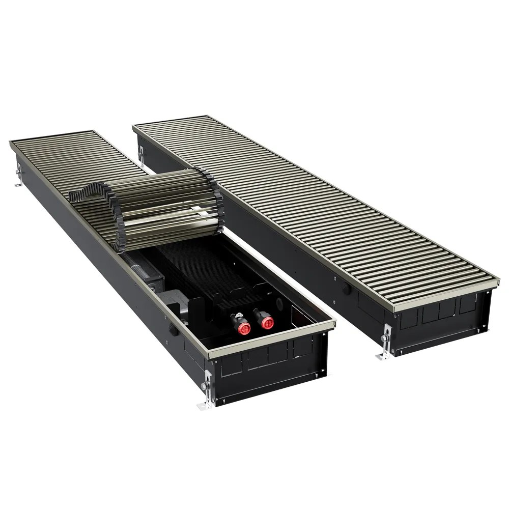 Конвектор внутрипольный Royal Thermo ATRIUM TURBO-110/250/2700-DG-U-LB