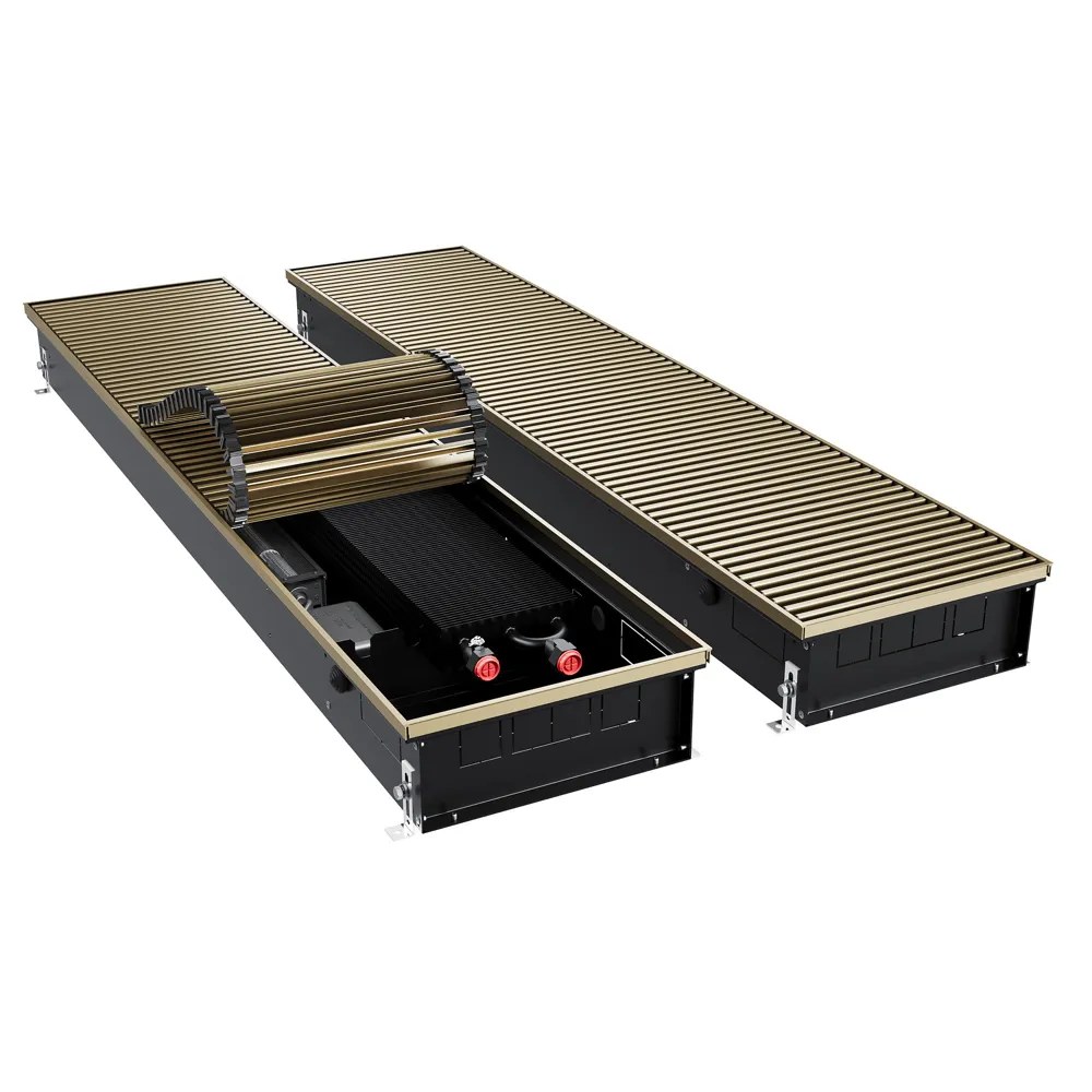 Конвектор внутрипольный Royal Thermo ATRIUM TURBO-110/300/2000-DG-U-AU