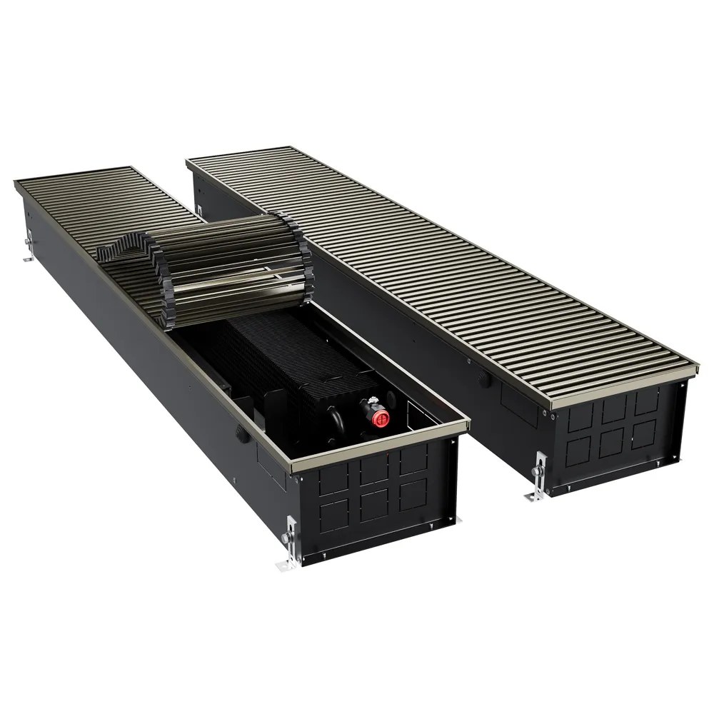 Конвектор внутрипольный Royal Thermo ATRIUM TURBO-150/250/2100-DG-U-DB