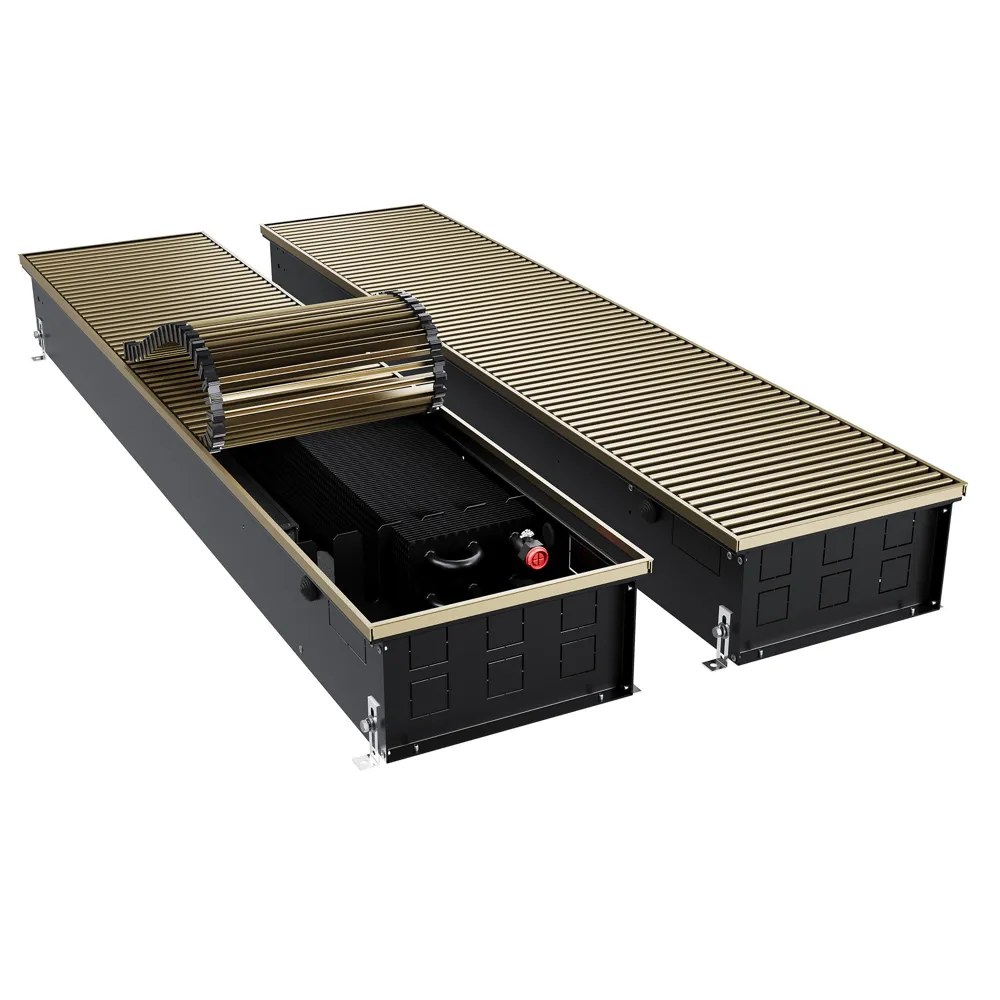 Конвектор внутрипольный Royal Thermo ATRIUM TURBO-150/300/2500-DG-U-AU