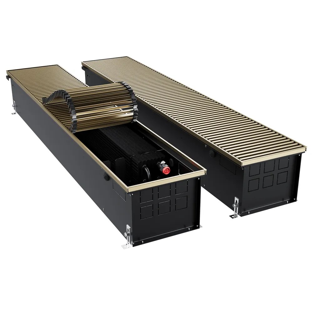 Конвектор внутрипольный Royal Thermo ATRIUM TURBO-190/250/1500-DG-U-AU