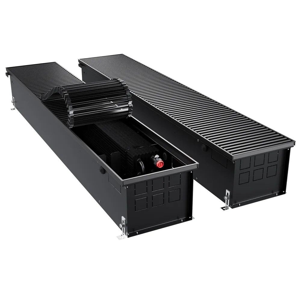 Конвектор внутрипольный Royal Thermo ATRIUM TURBO-190/250/2000-DG-U-BL