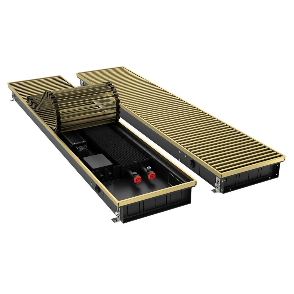 Конвектор внутрипольный Royal Thermo ATRIUM TURBO-80/180/1500-DG-U-AU