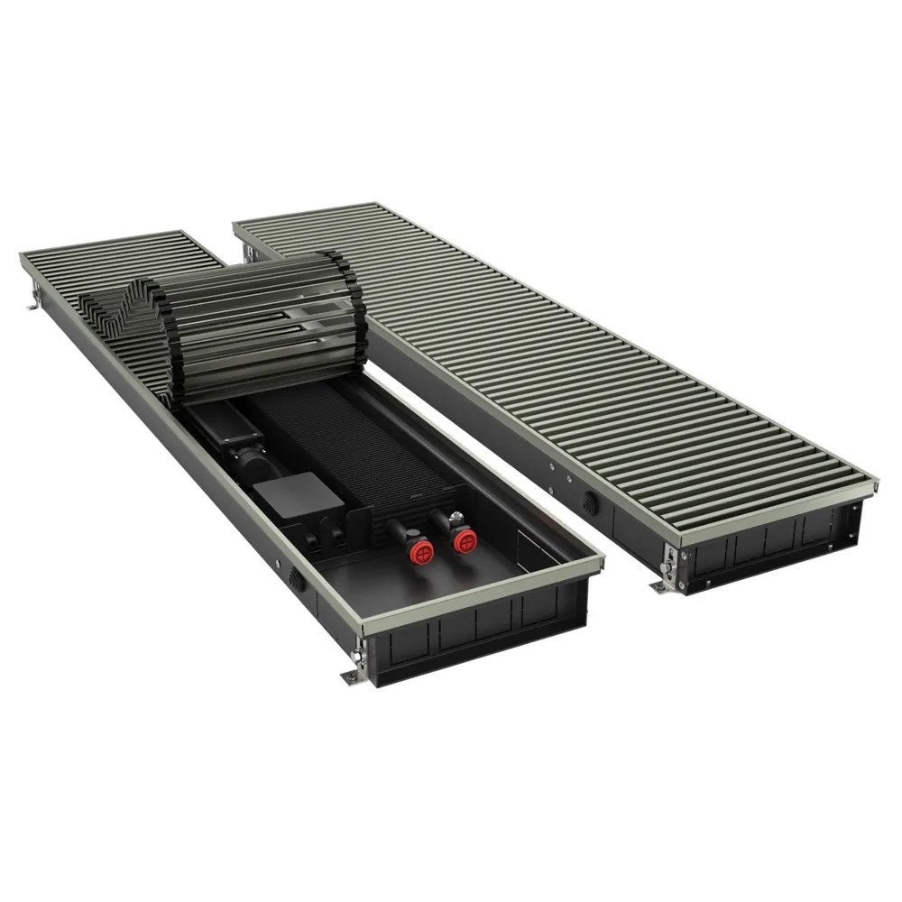 Конвектор внутрипольный Royal Thermo ATRIUM TURBO-80/180/2700-DG-U-LB