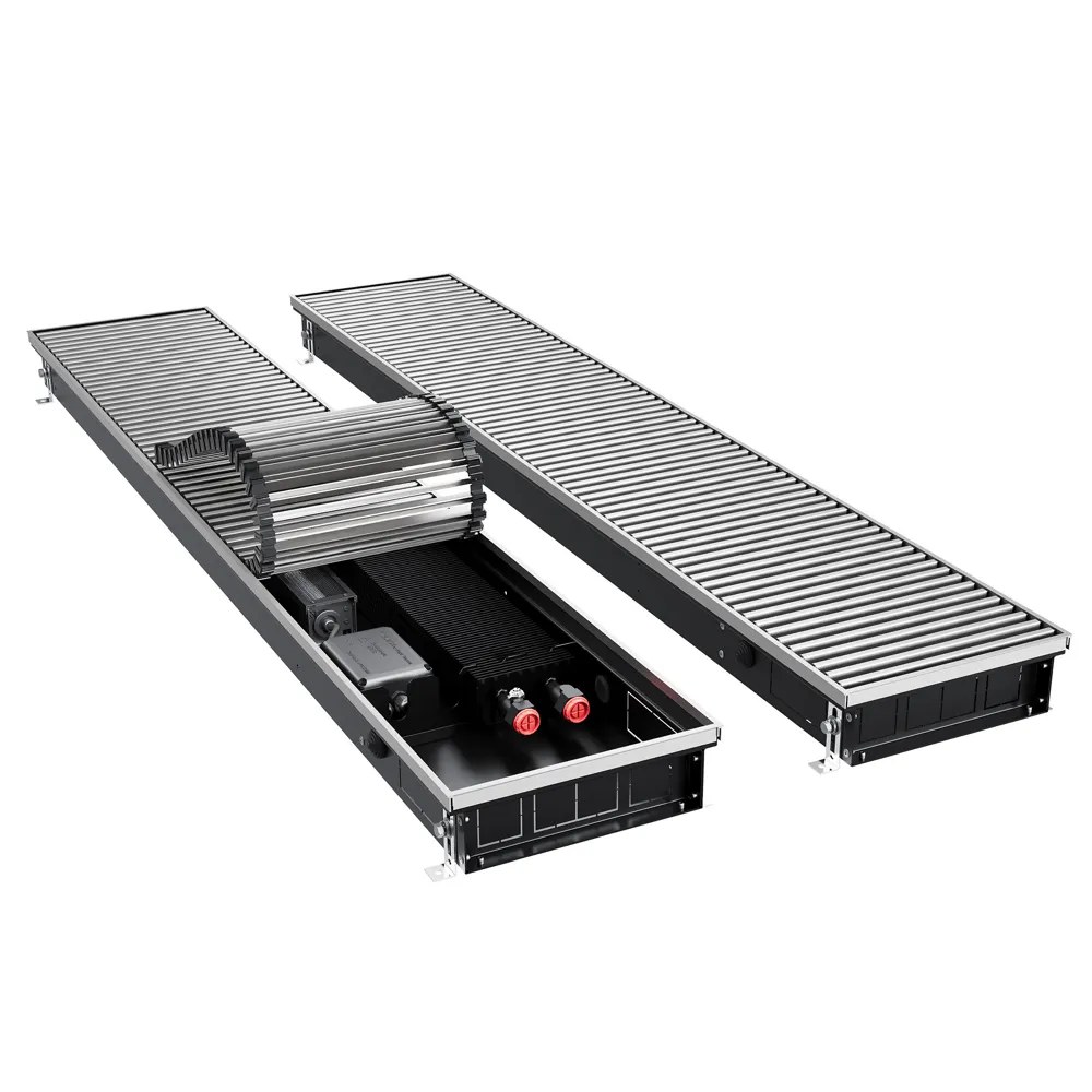 Конвектор внутрипольный Royal Thermo ATRIUM TURBO-80/250/800-DG-U-NA