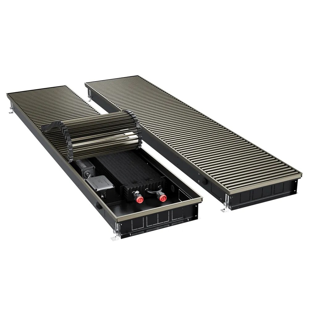 Конвектор внутрипольный Royal Thermo ATRIUM TURBO-80/300/1100-DG-U-DB