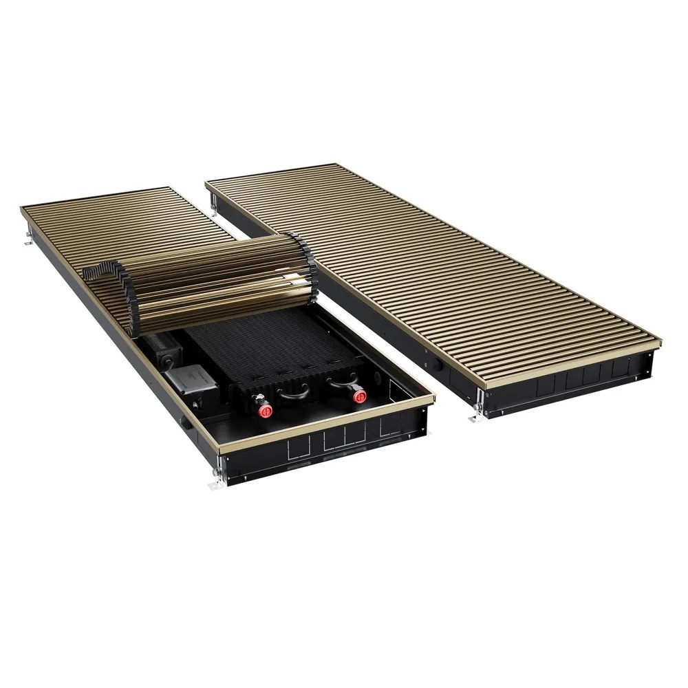 Конвектор внутрипольный Royal Thermo ATRIUM TURBO-80/400/800-DG-U-AU