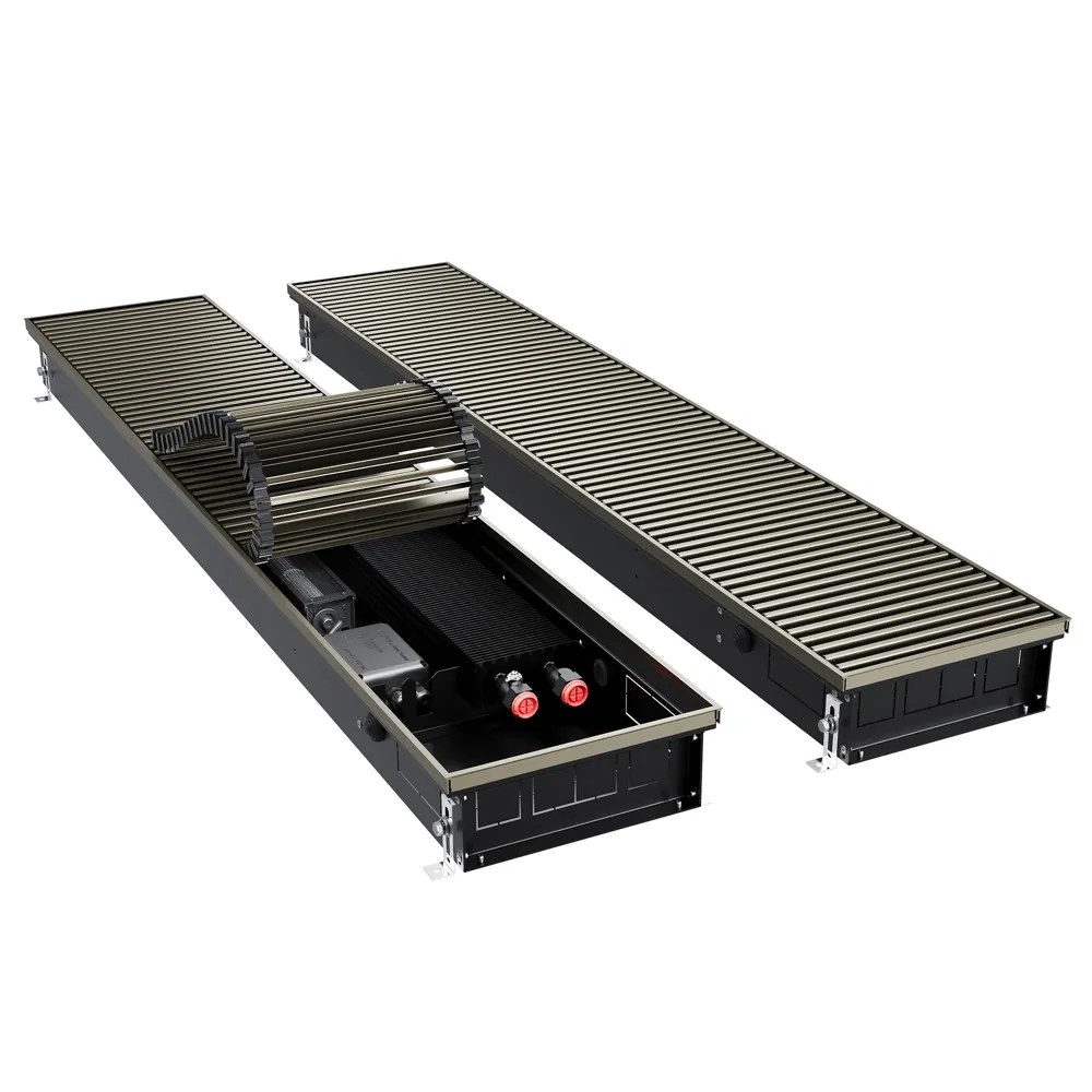 Конвектор внутрипольный Royal Thermo ATRIUM TURBO-90/250/1800-DG-U-DB