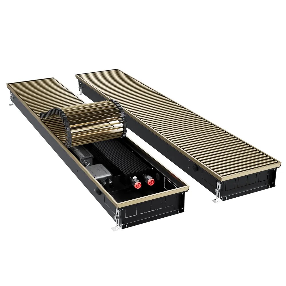 Конвектор внутрипольный Royal Thermo ATRIUM TURBO-90/250/800-DG-U-AU