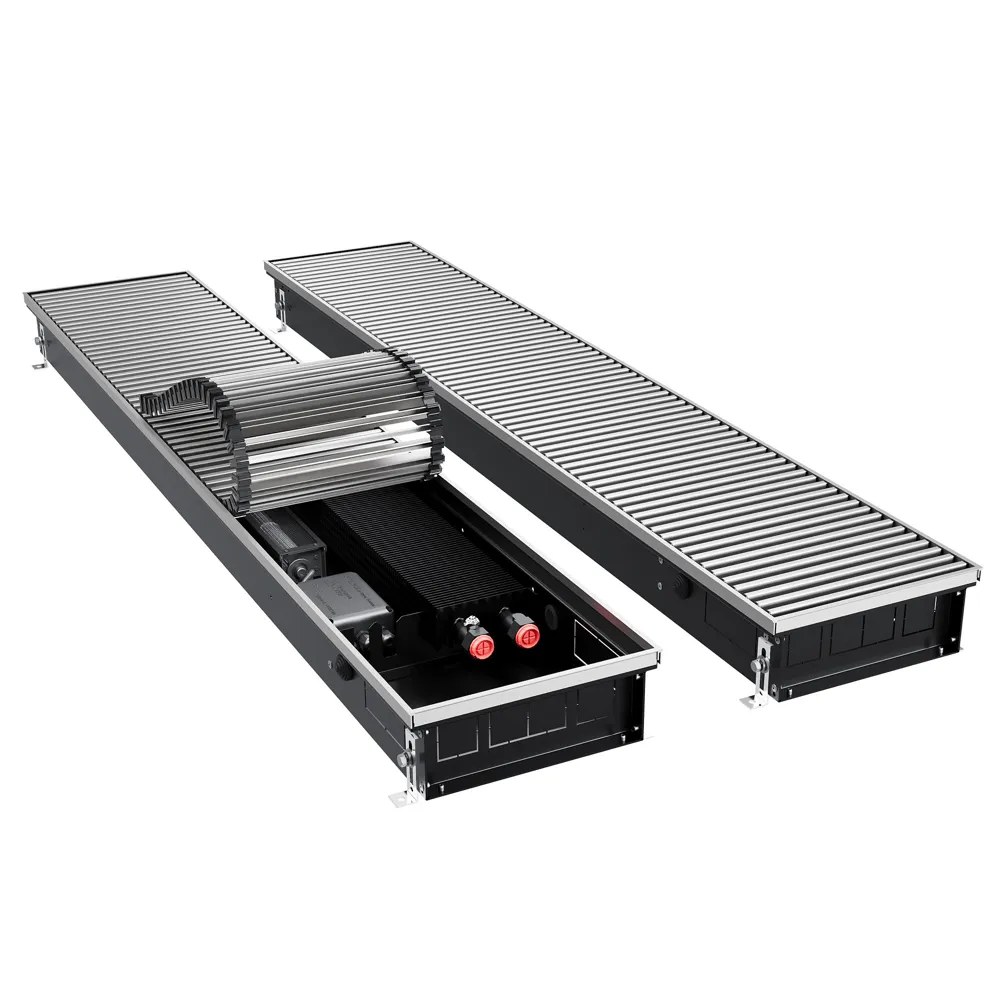 Конвектор внутрипольный Royal Thermo ATRIUM TURBO-90/250/800-DG-U-NA