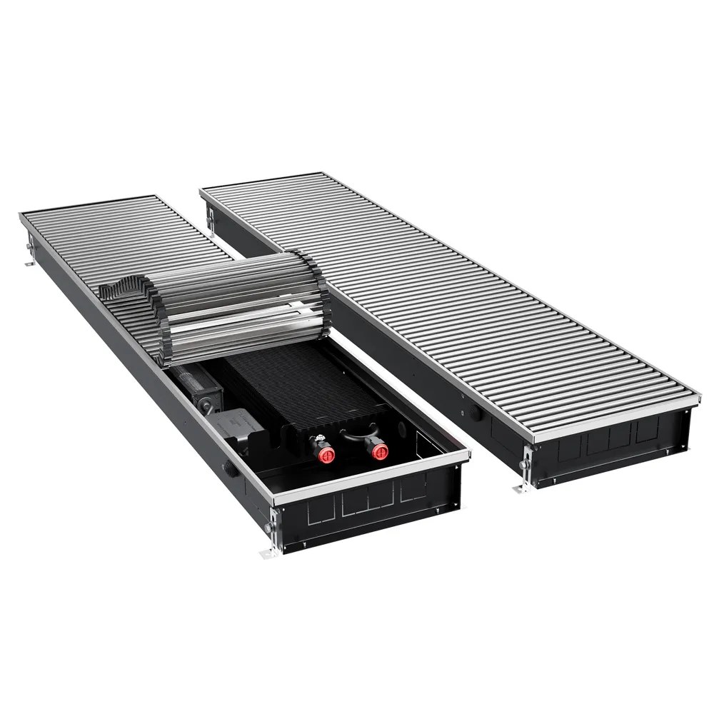 Конвектор внутрипольный Royal Thermo ATRIUM TURBO-90/300/2500-DG-U-NA